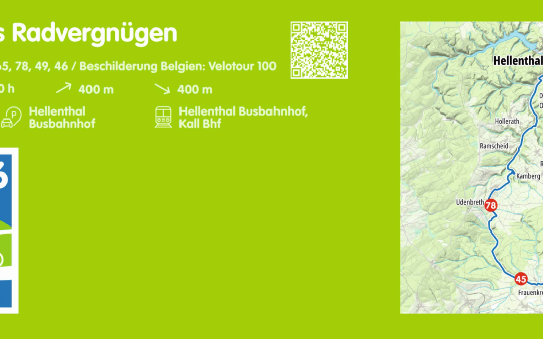 Eifel-Radschleifen-Rund um Hellenthal